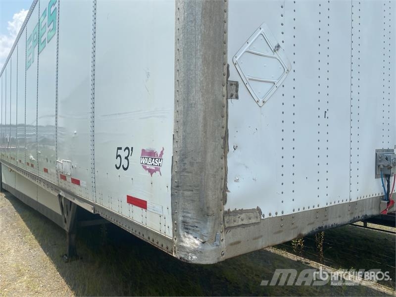 Wabash 53 ft x 102 in T/A Van Trailer Van Body Trailers