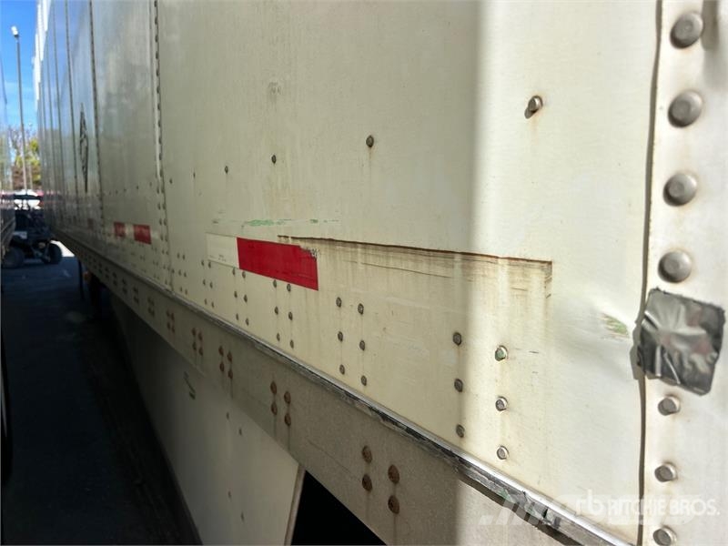 Wabash 53 ft x 102 in T/A Van Trailer Gesloten opbouw trailers