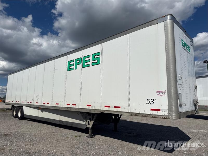 Wabash 53 ft x 102 in T/A Van Trailer Прицепы-фургоны