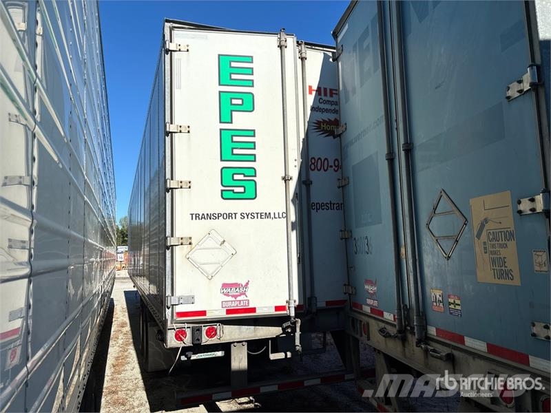 Wabash 53 ft x 102 in T/A Van Trailer Remorque Fourgon