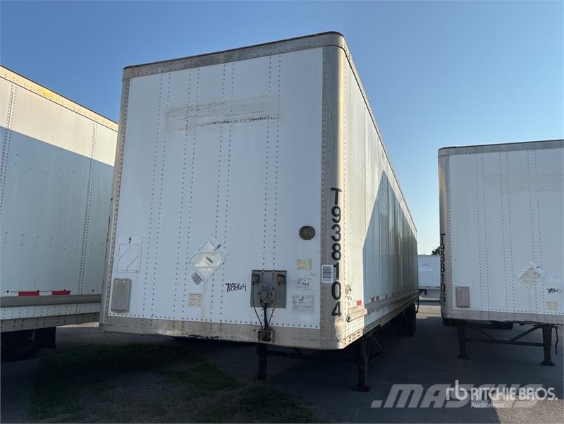Wabash 53 ft x 102 in T/A Van Trailer Van Body Trailers