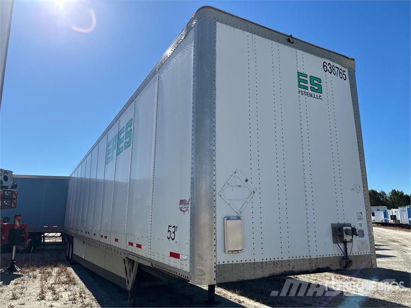Wabash 53 ft x 102 in T/A Van Trailer Remorque Fourgon