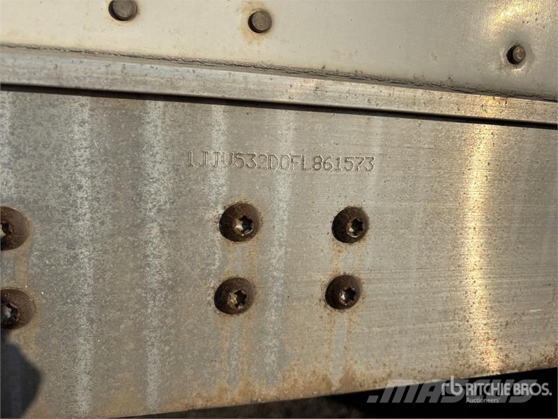 Wabash 53 ft x 102 in T/A Van Trailer Ремаркета фургони