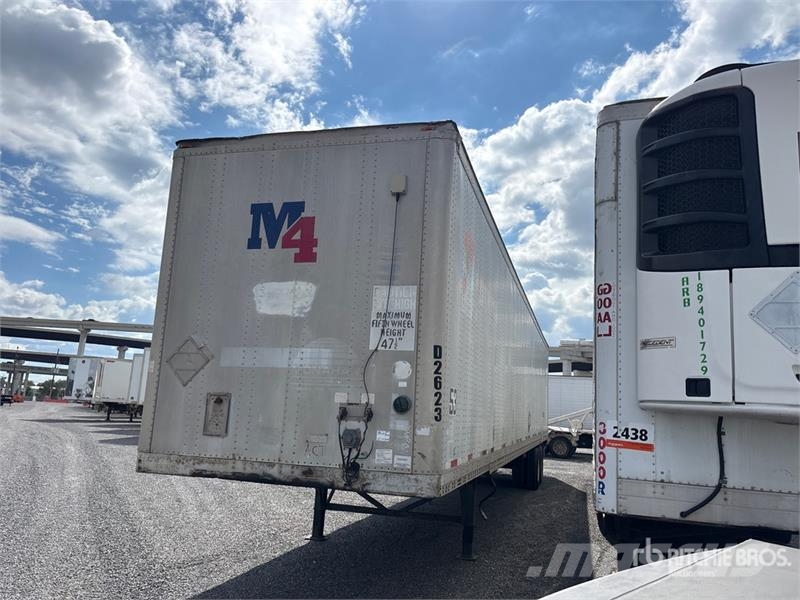 Wabash 53 ft x 102 in T/A Van Trailer Прицепы-фургоны