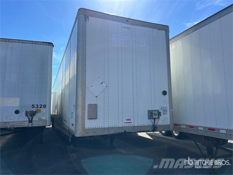 Wabash 53 ft x 102 in T/A Van Trailer Gesloten opbouw trailers