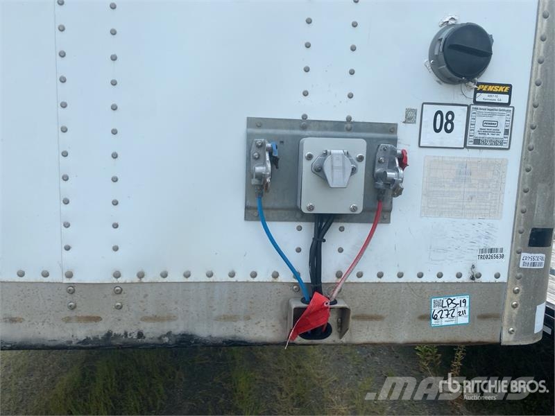 Wabash 53 ft x 102 in T/A Van Trailer Van Body Trailers