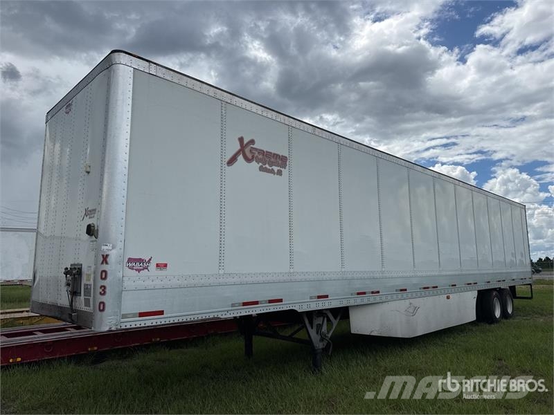 Wabash 53 ft x 102 in T/A Van Trailer 박스 바디 트레일러