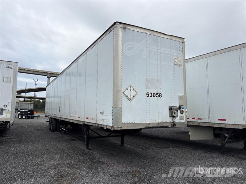 Wabash 53 ft x 102 in T/A Van Trailer Причепи-фургони
