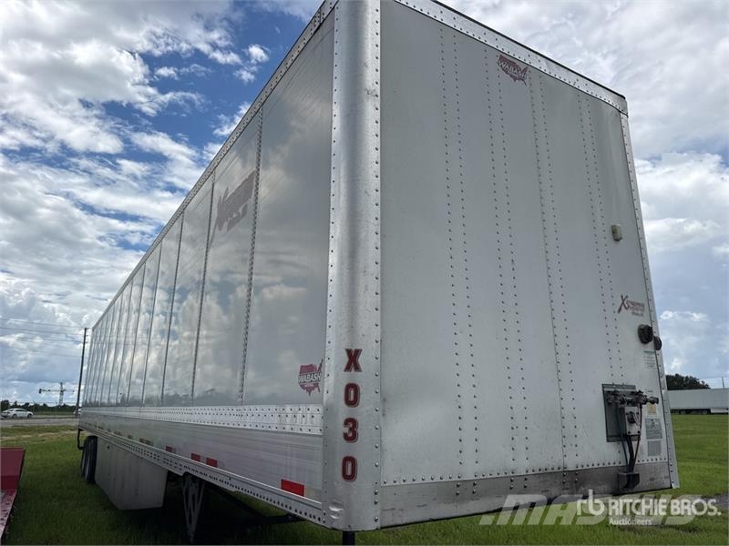 Wabash 53 ft x 102 in T/A Van Trailer 박스 바디 트레일러