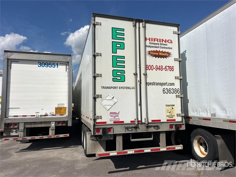 Wabash 53 ft x 102 in T/A Van Trailer Remorque Fourgon