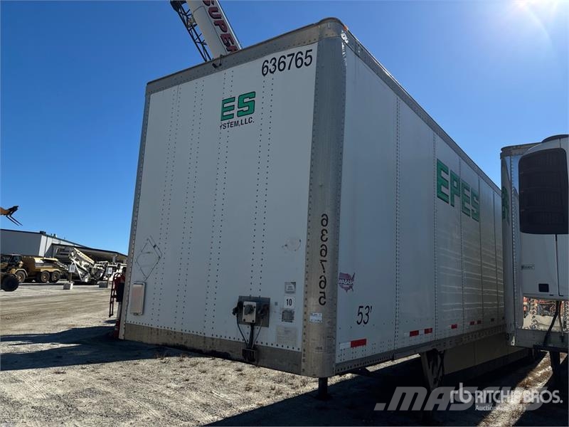 Wabash 53 ft x 102 in T/A Van Trailer Remorque Fourgon