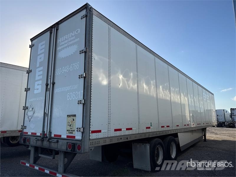 Wabash 53 ft x 102 in T/A Van Trailer Ρυμούλκες κλούβα