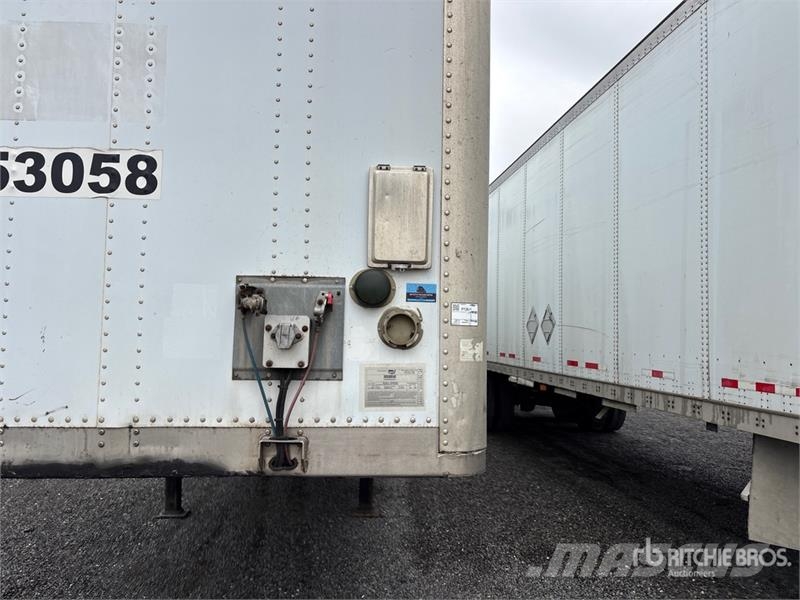 Wabash 53 ft x 102 in T/A Van Trailer Причепи-фургони