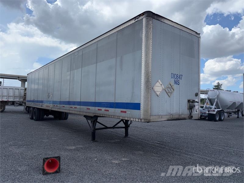 Wabash 53 ft x 102 in T/A Van Trailer Prikolice sa sandukom
