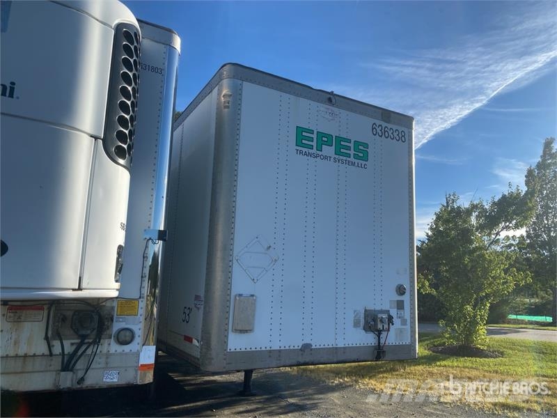 Wabash 53 ft x 102 in T/A Van Trailer Прицепы-фургоны