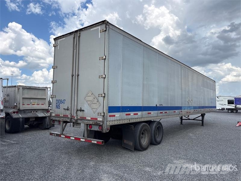 Wabash 53 ft x 102 in T/A Van Trailer Prikolice sa sandukom