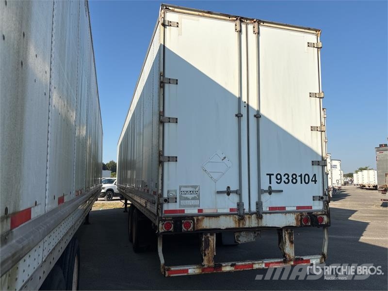 Wabash 53 ft x 102 in T/A Van Trailer Van Body Trailers