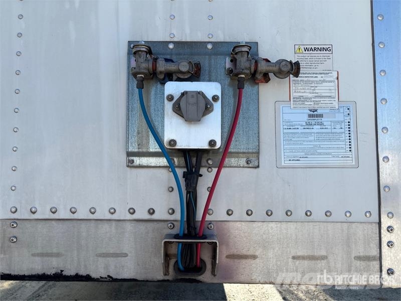 Wabash 53 ft x 102 in T/A Van Trailer Причепи-фургони