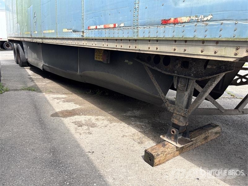 Wabash Dry 53 ft x 102 in T/A Van Trailer Причепи-фургони