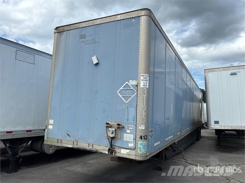 Wabash Dry 53 ft x 102 in T/A Van Trailer Причепи-фургони