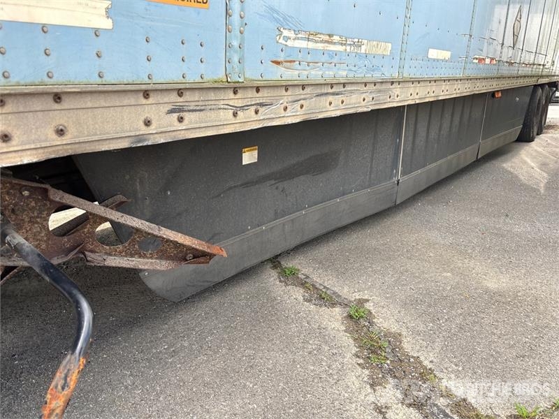 Wabash Dry 53 ft x 102 in T/A Van Trailer Причепи-фургони