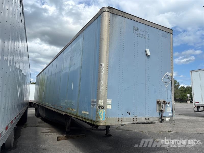 Wabash Dry 53 ft x 102 in T/A Van Trailer Причепи-фургони