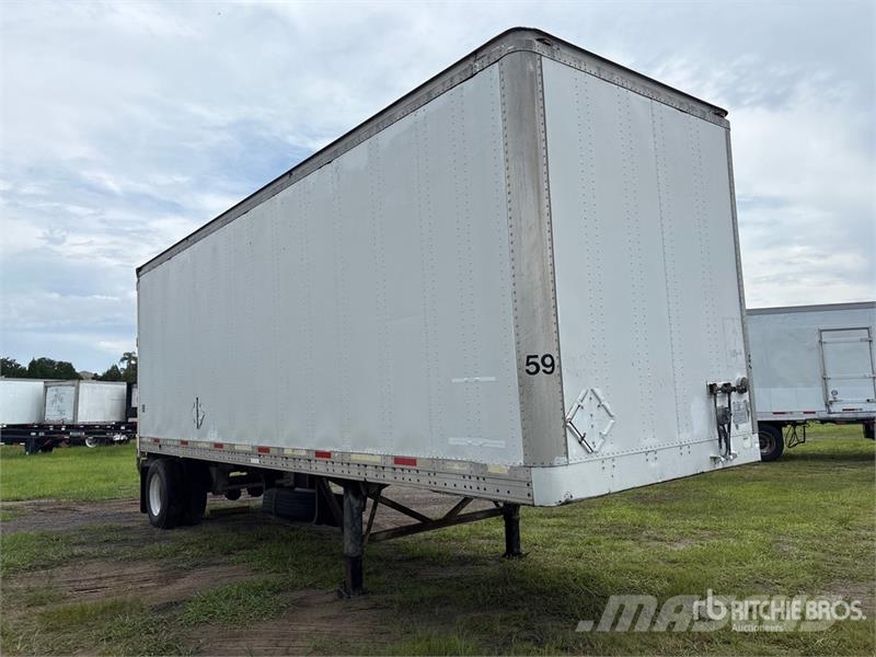 Wabash DSA102FF 28 ft x 102 in S/A Van Trailer Furgoonhaagised