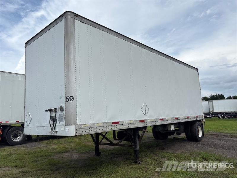 Wabash DSA102FF 28 ft x 102 in S/A Van Trailer Furgoonhaagised