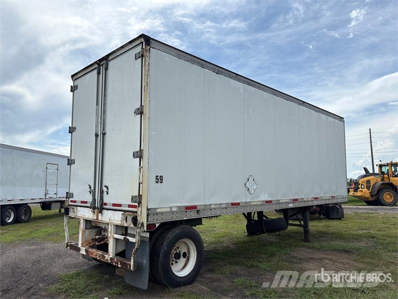 Wabash DSA102FF 28 ft x 102 in S/A Van Trailer Furgoonhaagised