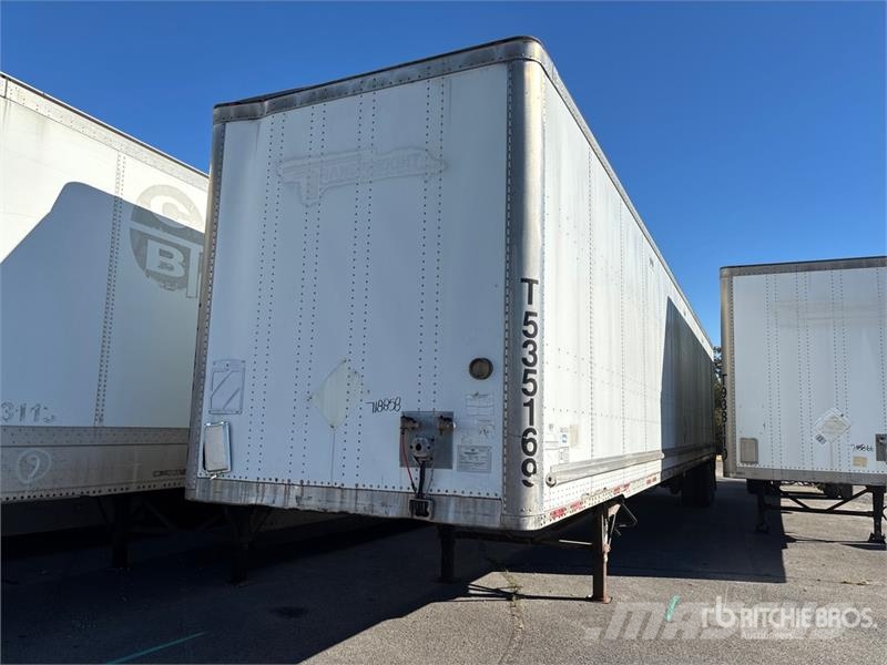 Wabash DVCVHPC 53 ft x 102 in T/A Van Trailer Dobozos pótkocsik