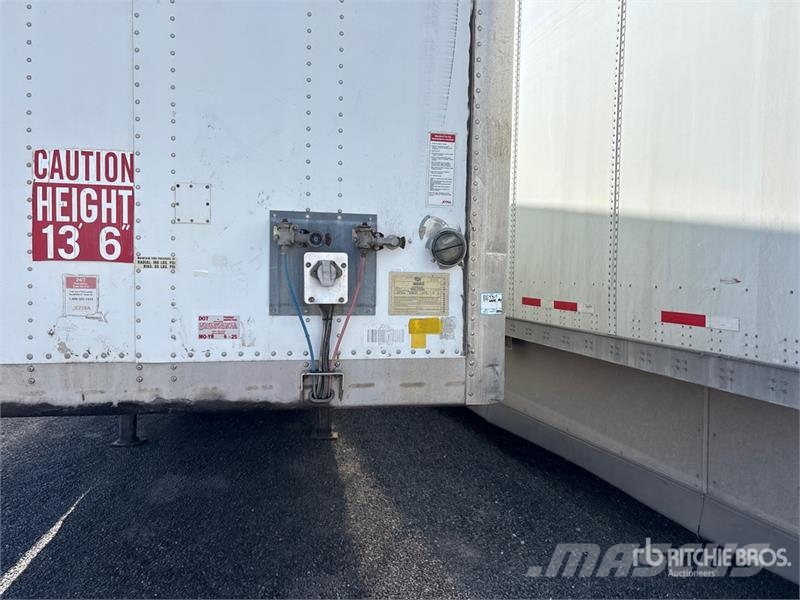 Wabash DVCVHPC 53 ft x 102 in T/A Van Trailer Prikolice zabojniki