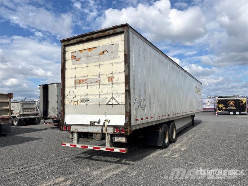 Wabash DVCVHPC 53 ft x 102 in T/A Van Trailer Gesloten opbouw trailers