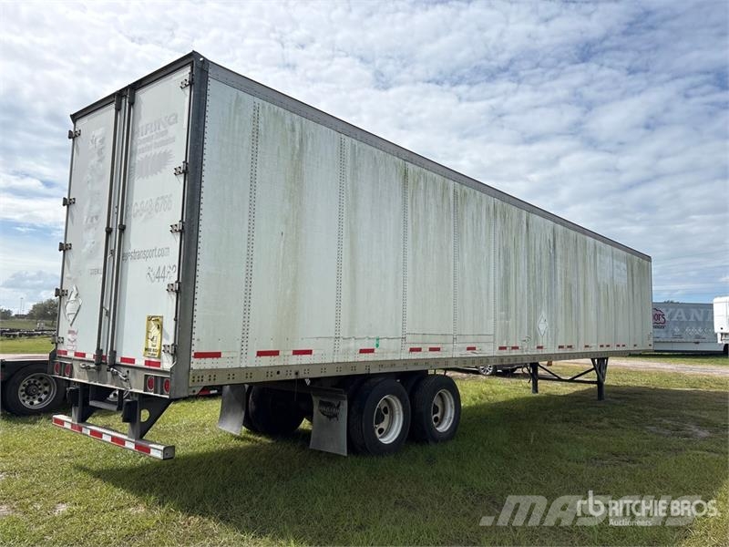 Wabash DVCVHPC 53 ft x 102 in T/A Van Trailer Skappåbygg