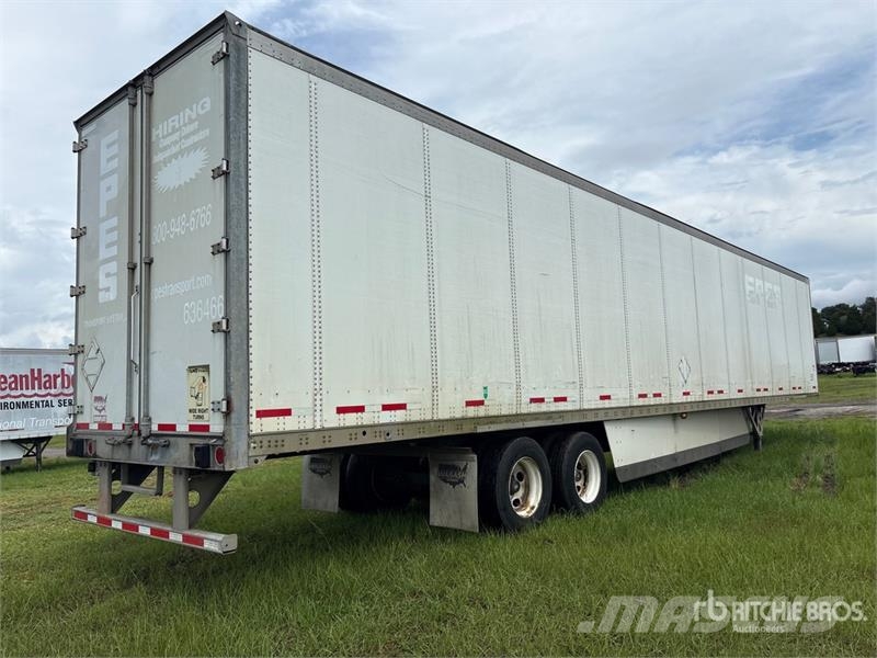 Wabash DVCVHPC 53 ft x 102 in T/A Van Trailer Skappåbygg
