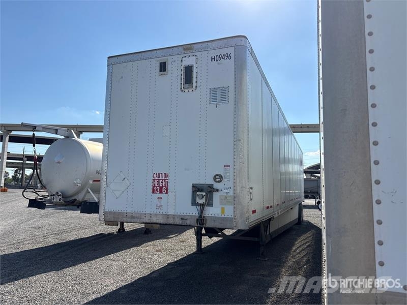 Wabash DVCVHPC 53 ft x 102 in T/A Van Trailer Prikolice zabojniki