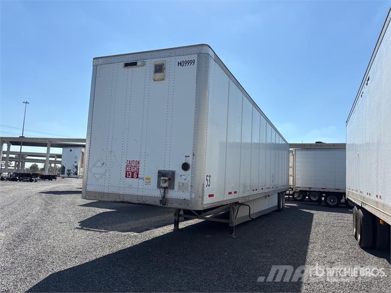 Wabash DVCVHPC 53 ft x 102 in T/A Van Trailer Prikolice zabojniki