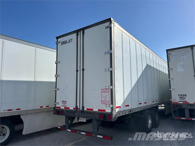 Wabash DVCVHPC 53 ft x 102 in T/A Van Trailer Sanduk prikolice
