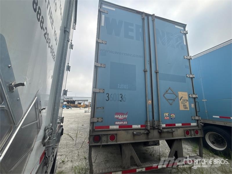 Wabash DVCVHPC 53 ft x 102 in T/A Van Trailer 箱體拖車