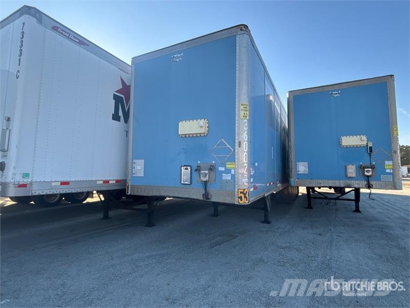 Wabash DVCVHPC 53 ft x 102 in T/A Van Trailer 箱體拖車