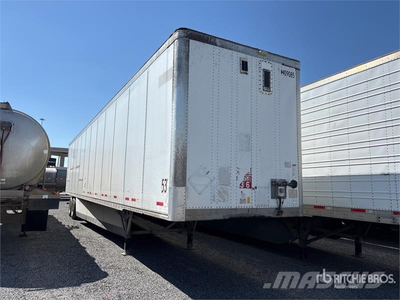 Wabash DVCVHPC 53 ft x 102 in T/A Van Trailer Prikolice zabojniki