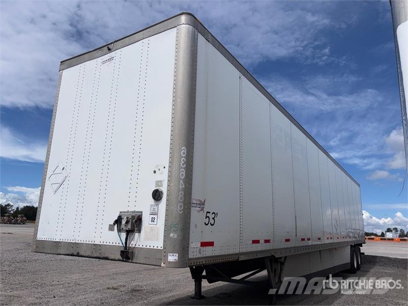 Wabash DVCVHPC 53 ft x 102 in T/A Van Trailer 박스 바디 트레일러