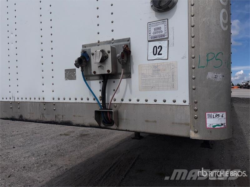 Wabash DVCVHPC 53 ft x 102 in T/A Van Trailer 박스 바디 트레일러
