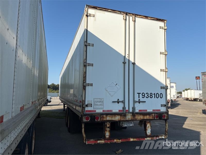 Wabash DVCVHPC 53 ft x 102 in T/A Van Trailer Van Body Trailers