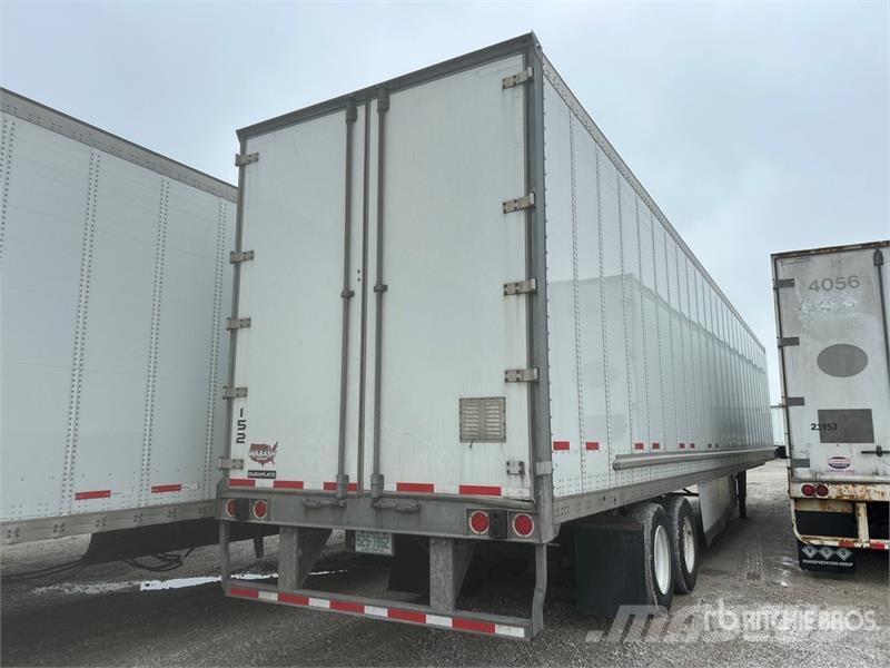 Wabash DVCVHPC 53 ft x 102 in T/A Van Trailer Box body trailers