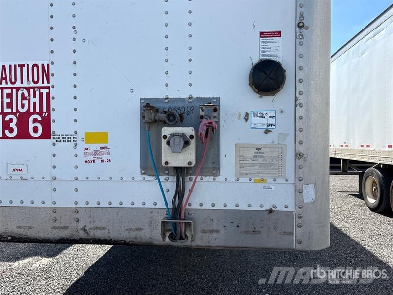 Wabash DVCVHPC 53 ft x 102 in T/A Van Trailer Prikolice zabojniki