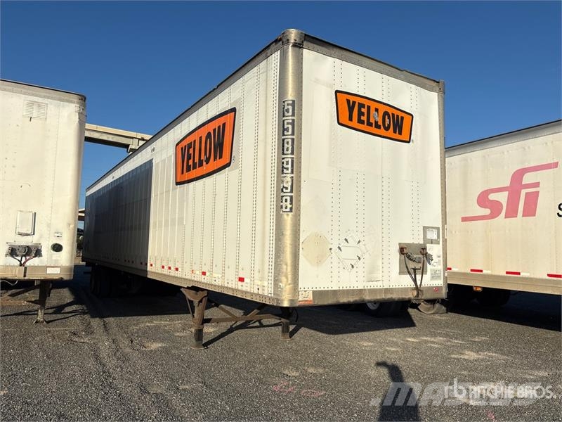 Wabash DVCVHPC 53 ft x 102 in T/A Van Trailer Furgons