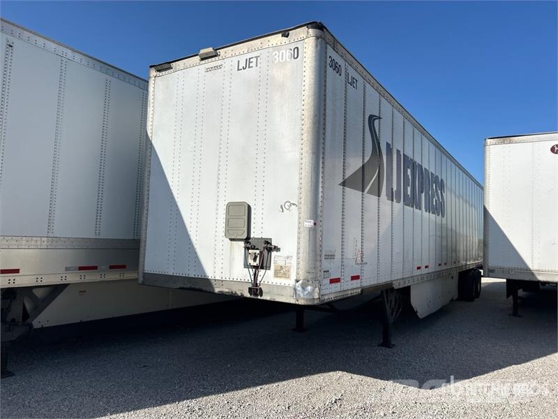 Wabash DVCVHPC 53 ft x 102 in T/A Van Trailer Sanduk prikolice