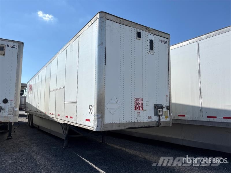 Wabash DVCVHPC 53 ft x 102 in T/A Van Trailer Prikolice zabojniki