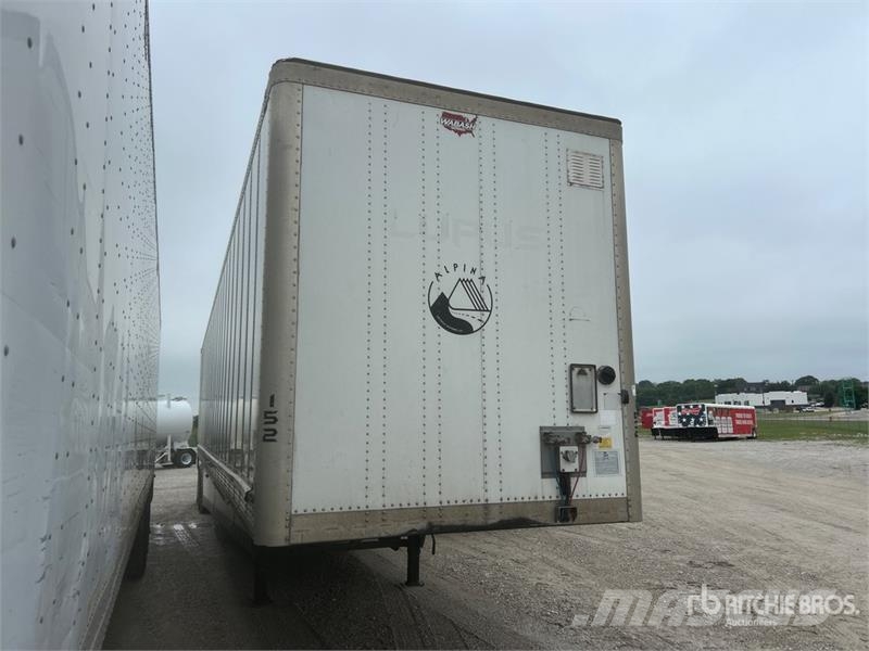 Wabash DVCVHPC 53 ft x 102 in T/A Van Trailer Box body trailers