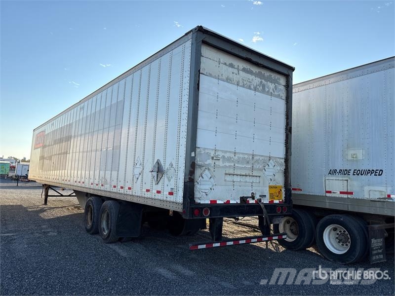 Wabash DVCVHPC 53 ft x 102 in T/A Van Trailer Furgons